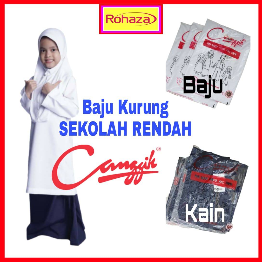 BAJU KURUNG SEKOLAH RENDAH JENAMA CANGGIH ORIGINAL BAJU ...