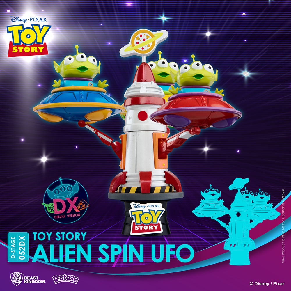 Disney/Pixar : Toy Story : Diorama Stage : Alien Spin UFO Deluxe ...