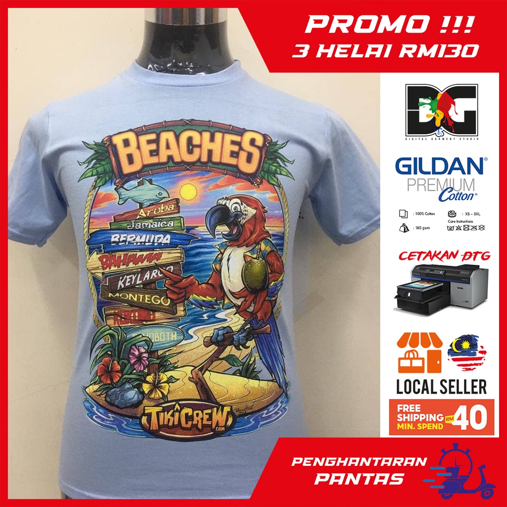 Buy BAJU BEACHES RARE DESIGN (PREMIUM COTTON)  SeeTracker Malaysia