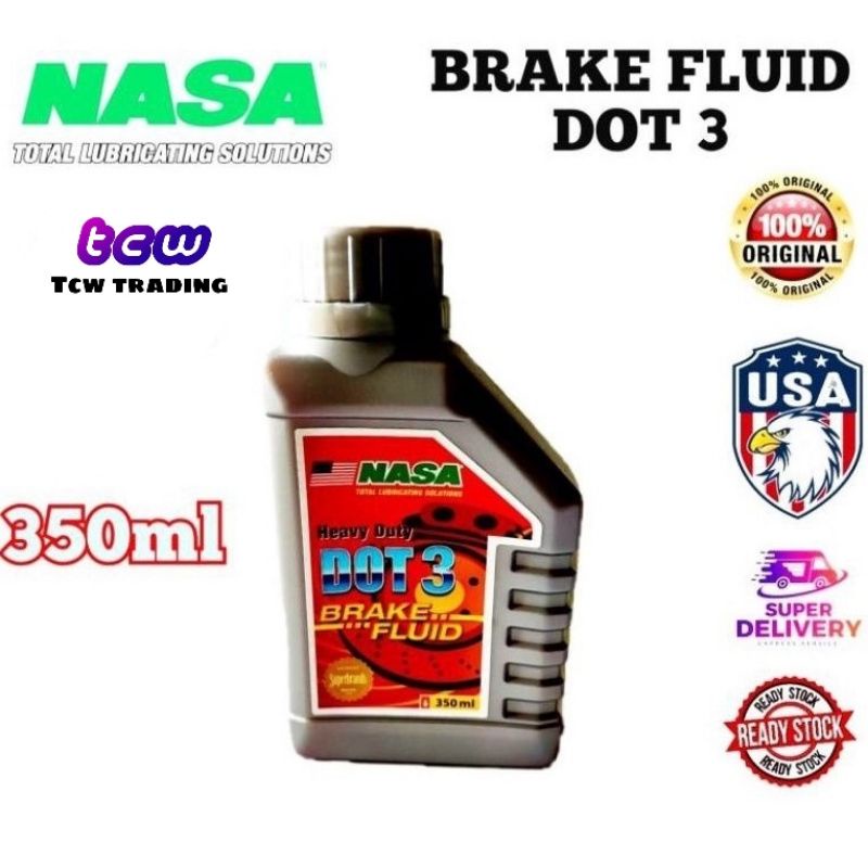 NASA DOT 3 Brake Fluid ( 350 ML ) Shopee Malaysia