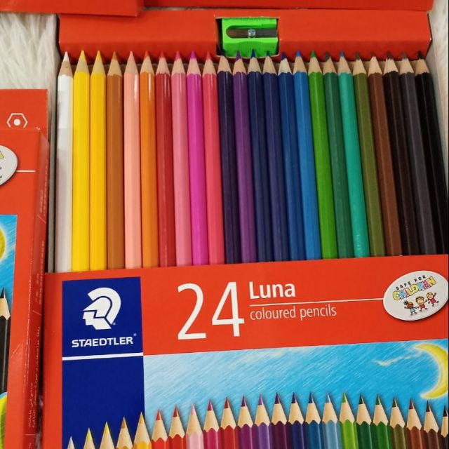 STAEDTLER Luna 24 Colours Coloured Pencil (24 pcs)