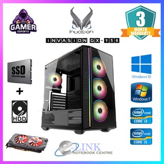 Cheap Gaming PC Intel i3 - 8GB RAM / 500GB HDD / NVIDIA GT 710 - Windows 10  HDMI