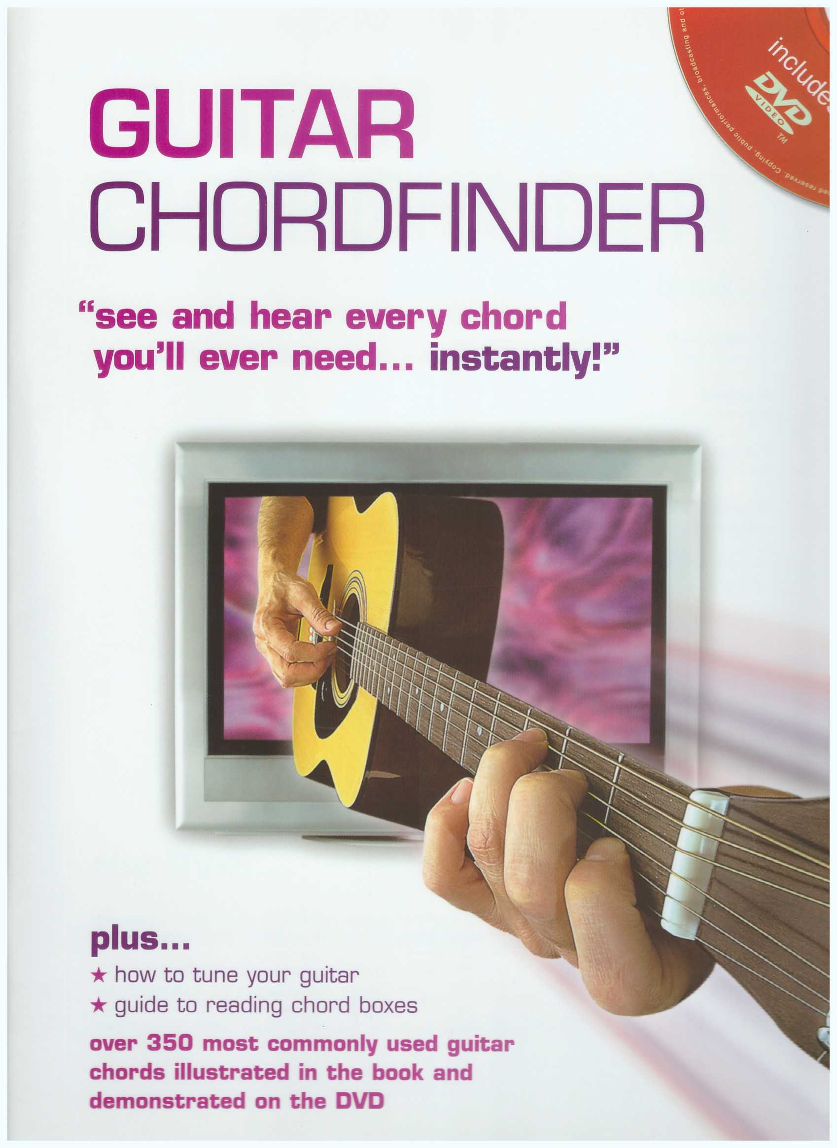 Guitar Chordfinder / Guitar Book / Gitar Book / Music Book / Gitar Chord Book