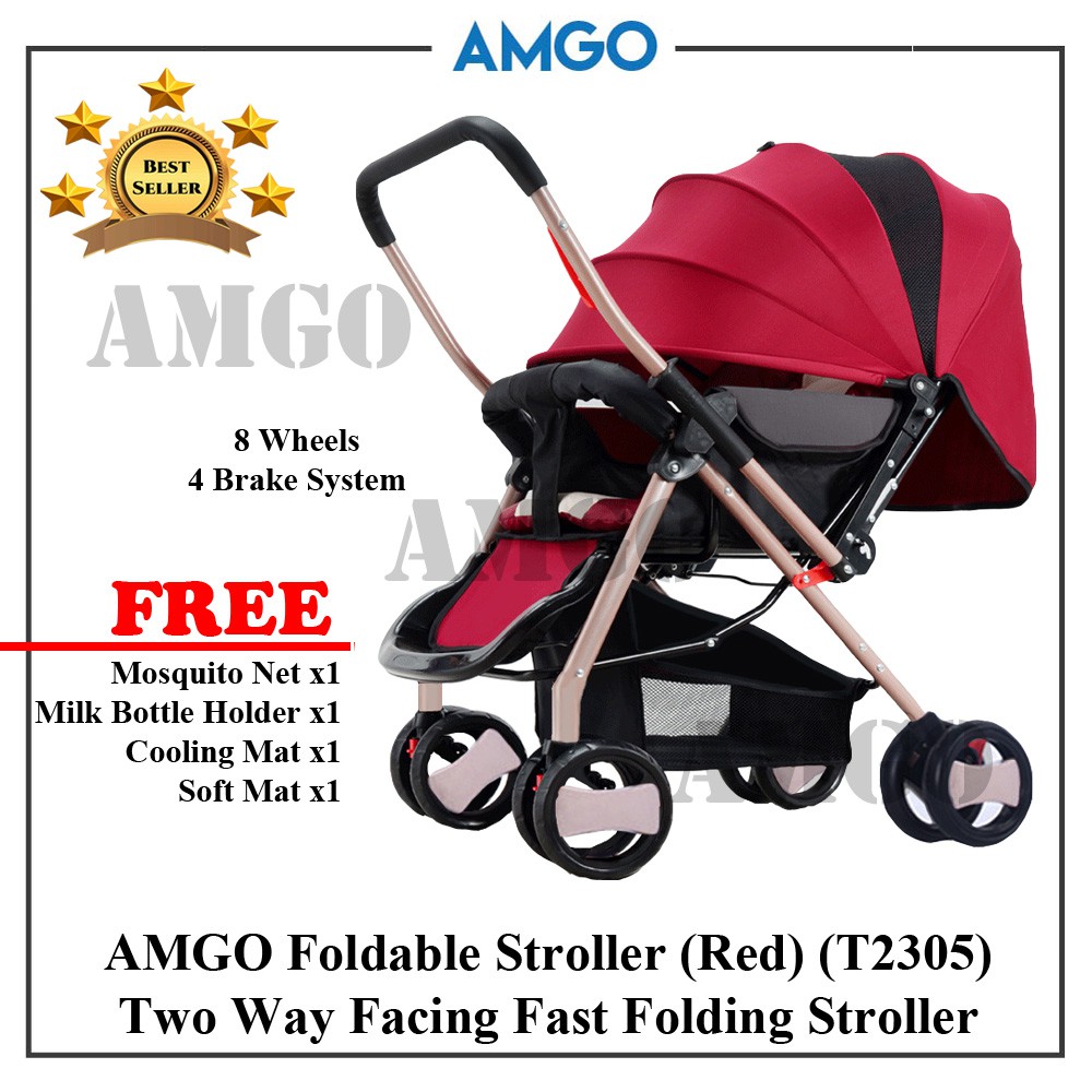 2 way baby stroller