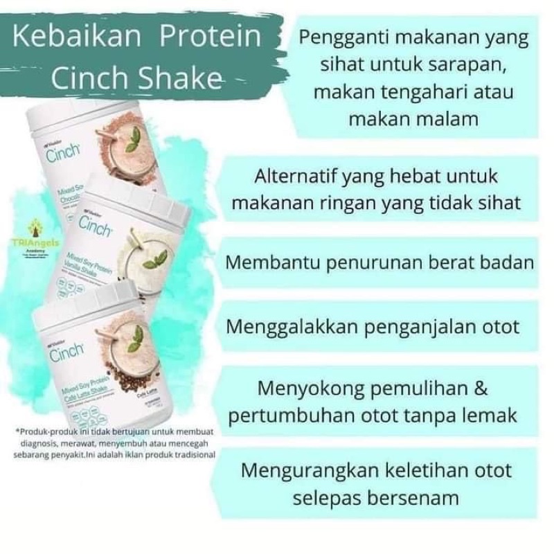 Cinch Vanilla Shaklee Original Ready Stok Free Gift Shopee Malaysia