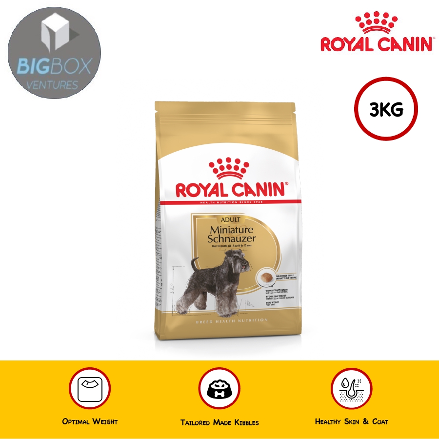 royal canin miniature schnauzer 3kg