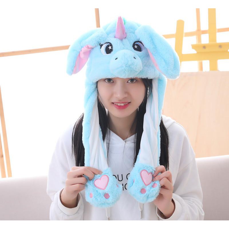 Local Seller> [Ready Stock] LED move hat, LED rabbit hat, Bunny topi, topi  Unicorn, Pikachu, Rabbit,Gift | Shopee Malaysia