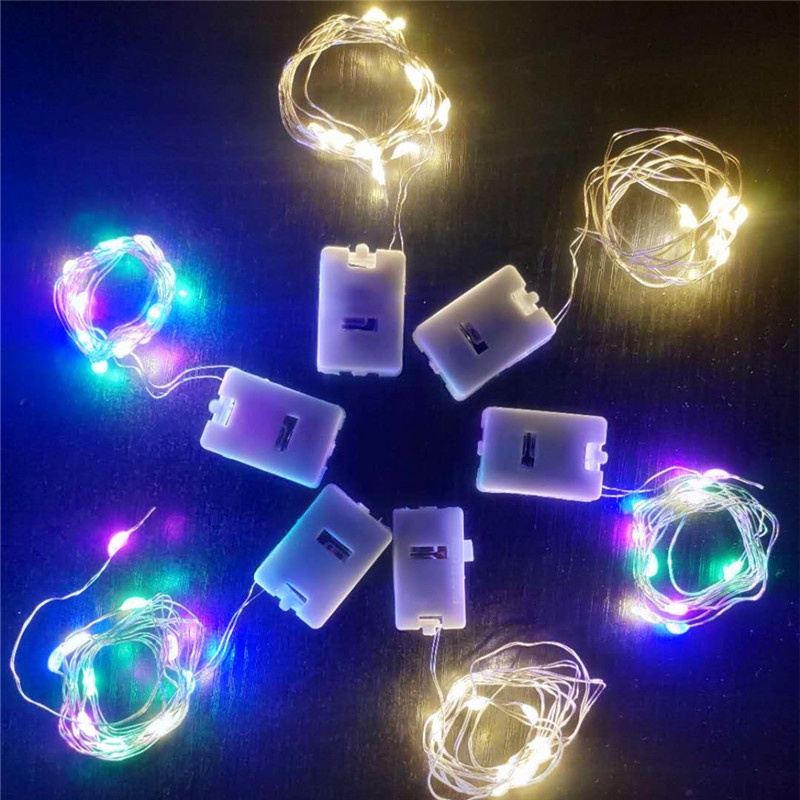 Multi Have 2M LED Fairy Lights: Festive Ambiance Raya & Christmas Battery-Powered Copper Wire Starry Glow Indoors Pre... - Image 5