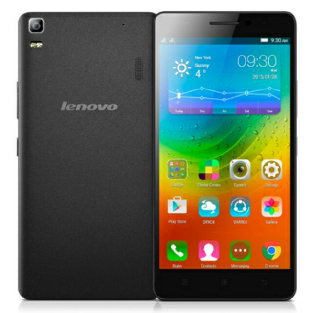 Lenovo A7000 Plus 16gb Hitam Gratis Back Case Screen Guard 
