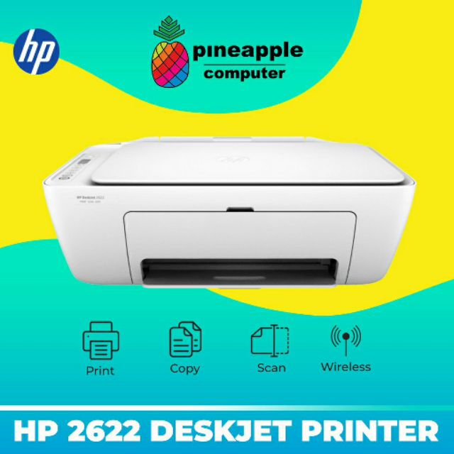 HP DeskJet 2622 All-In-One Printer ( Print, Scan, Copy, Wireless ...