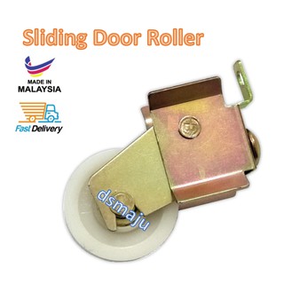Aluminium sliding cabinet door anti jump roller Roda Aluminium sliding cabinet door anti jump roller Roda