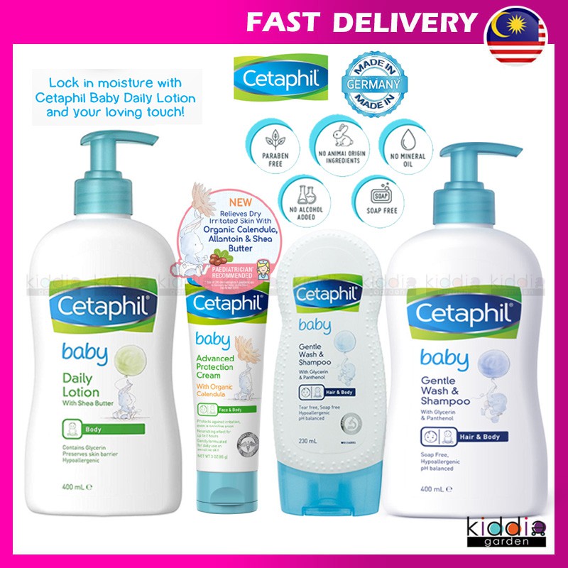 Cetaphil Baby Gentle Wash & Shampoo Baby Body Wash Cetaphil Body Lotion Cetaphil Baby Lotion