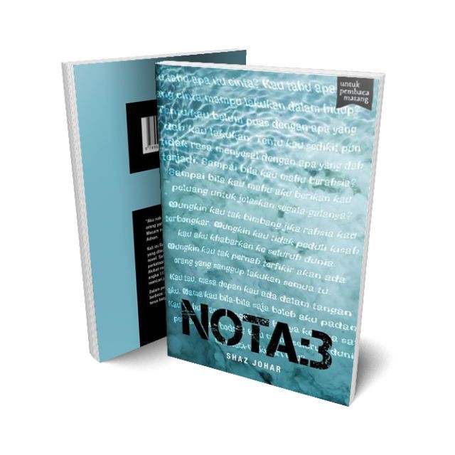 Buku Fixi Novel Bestseller Nota 3 Shaz Johar