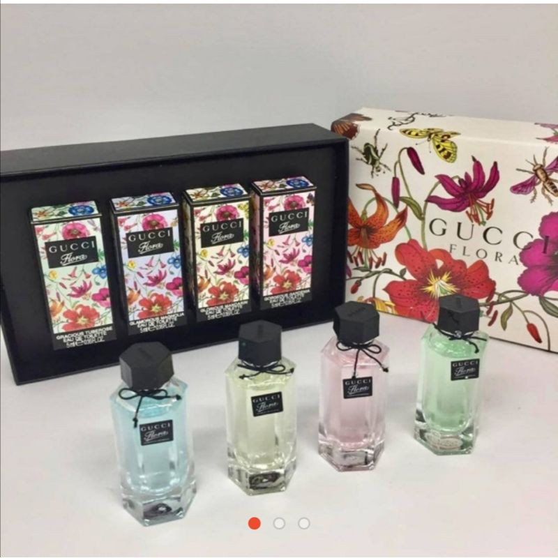 💥Sale💥Gucci Flora Miniature Set 4x15ml 