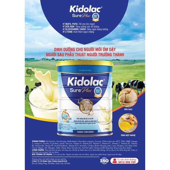 Kidolac SURE PLUS Powdered Milk 900G | Shopee Malaysia