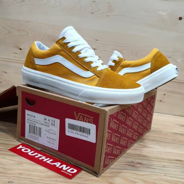 vans old skool sunflower