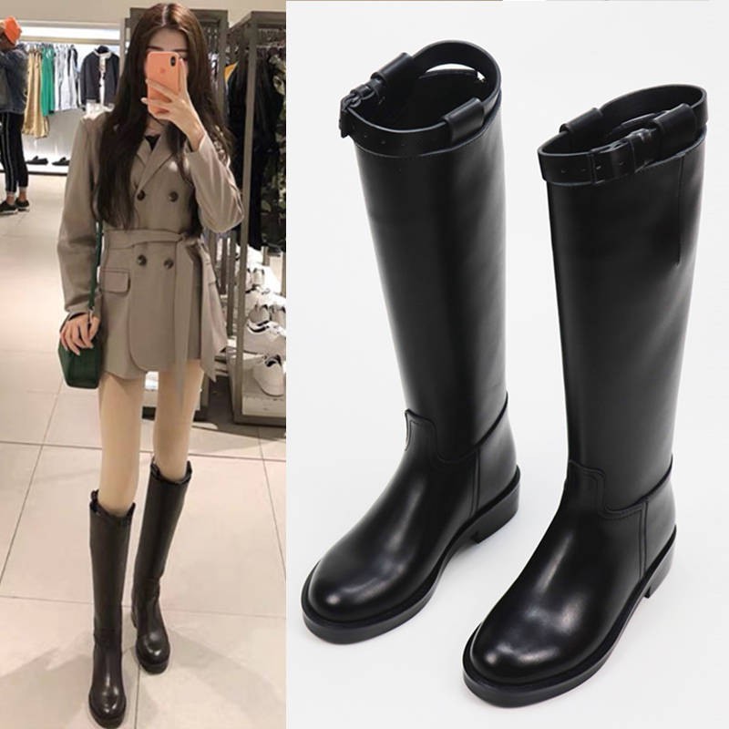 female leather boots