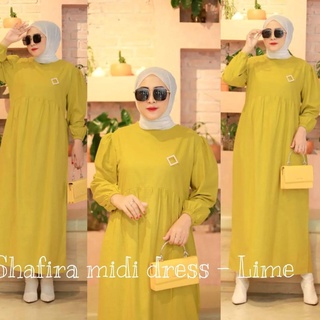 Baju Blouse Kuning Lime Malaysia