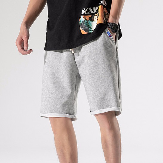 black overall shorts for men