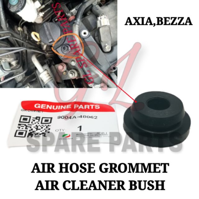 AIR HOSE GROMMET BUSH AXIA,BEZZA(ORIGINAL)(1PC) 9004A 