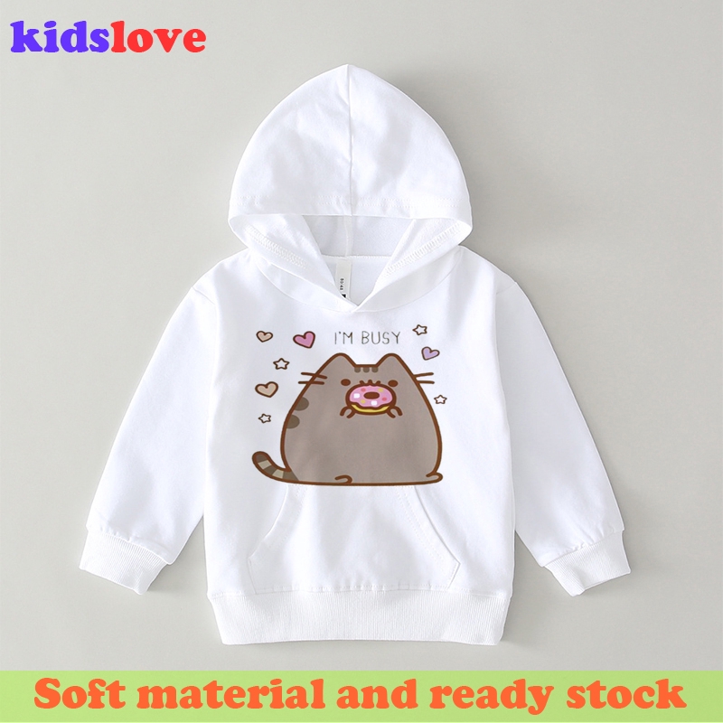 pusheen hoodie kids