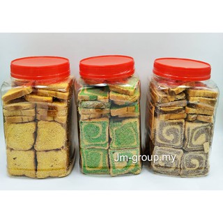 Biskut Roti Marjerin  600gm Orignal Pandan Chocolate 