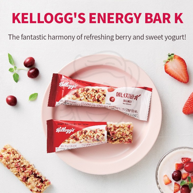 Reliable Durable Kellogg's Energy Bar 6p 7Flavor :: Crereal Protein Granola Redberry Almond Pumpkin Seeds Chex Choco ... - Image 2