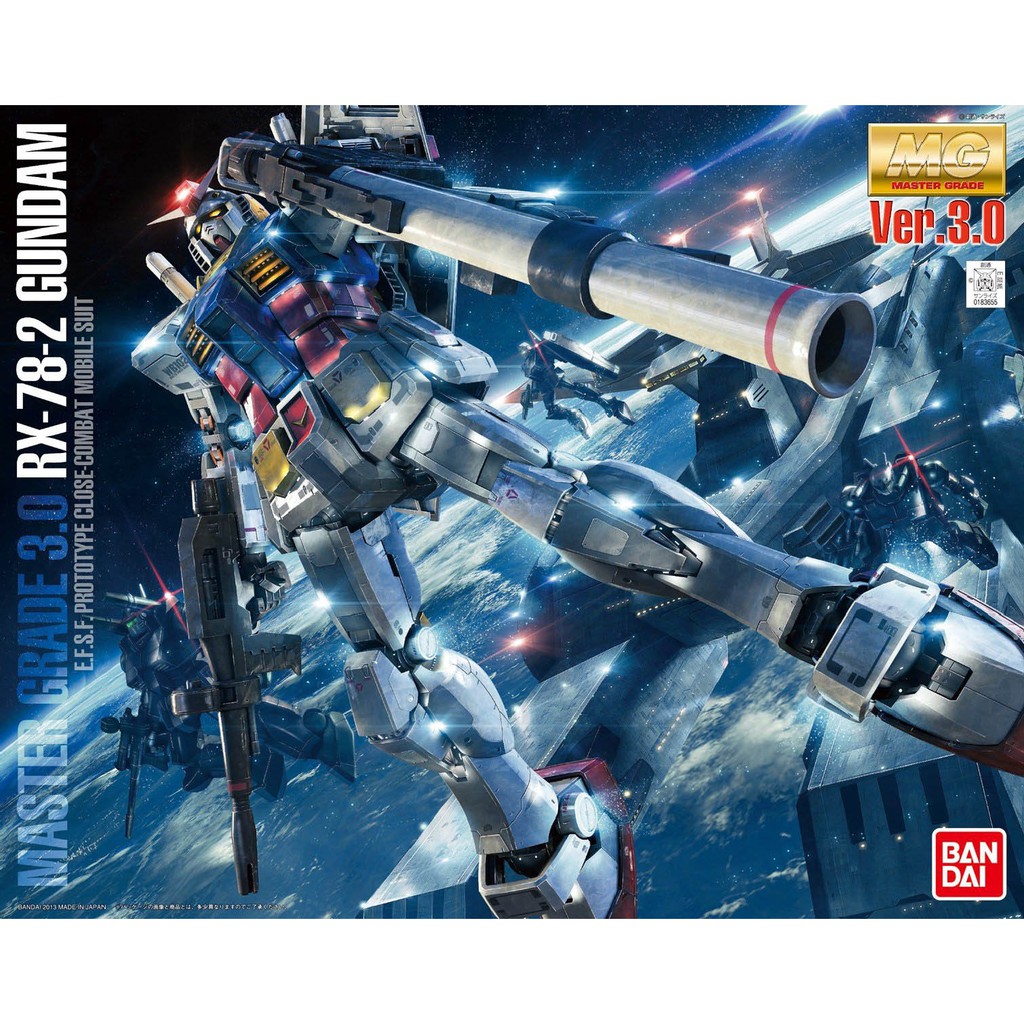 Bandai 1 100 Mg Rx 78 2 Gundam Ver 3 0 Shopee Malaysia