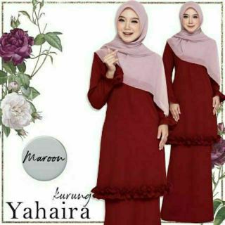  BAJU  YAHAIRA  DEWASA BYREEFA SEDONDON RAYA 90 Shopee Malaysia