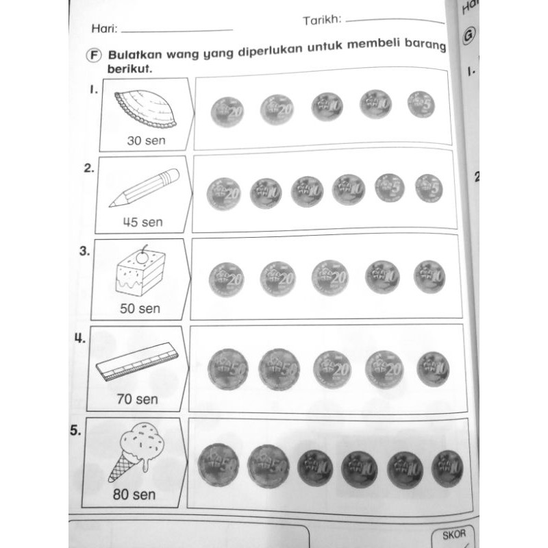 Buku Matematik Prasekolah Latihan Matematik Preschool Mathematic For Preschool Matematik 6 Tahun Tadika 6 Tahun Shopee Malaysia