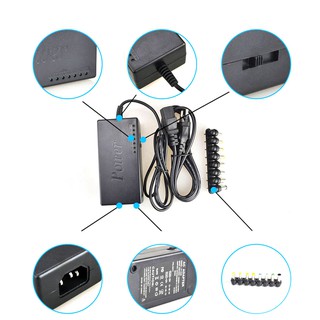 DC 12V/15V/16V/18V/19V/20V/24V 96W Laptop AC Universal 