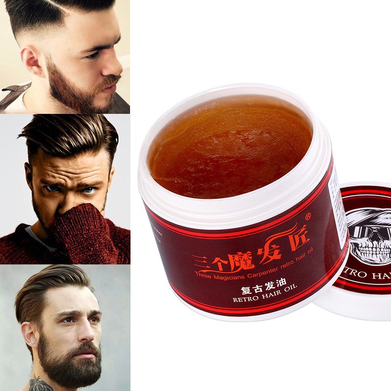 Men Hair Wax Gel Wax Mud Dye Hair Wax Long Lasting Mnkg Shopee