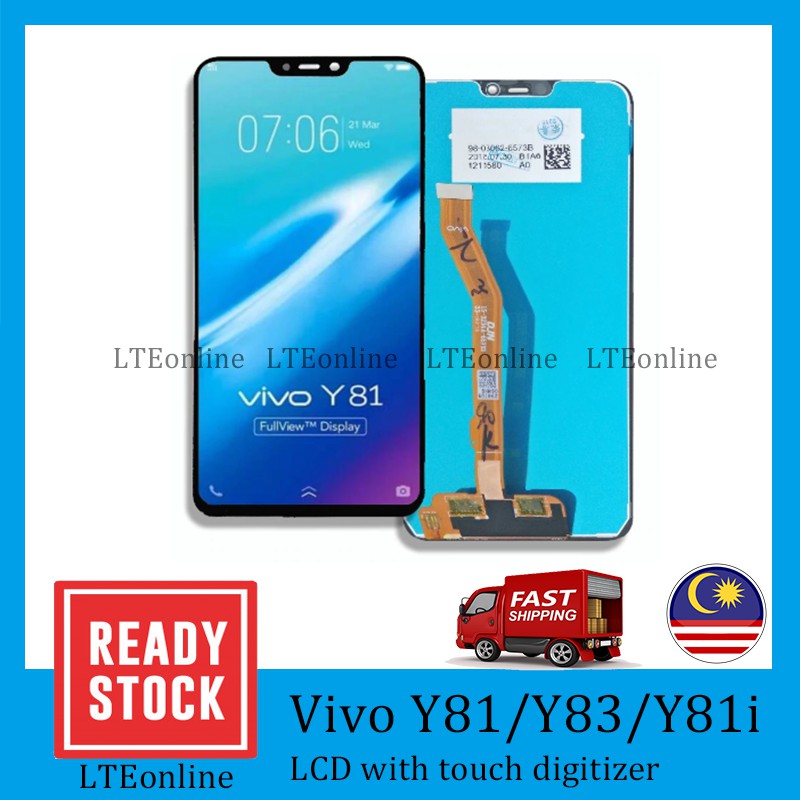 [LTEonline] Vivo Y81 Y83 Y81i Lcd Screen With Touch Digitizer | Shopee ...