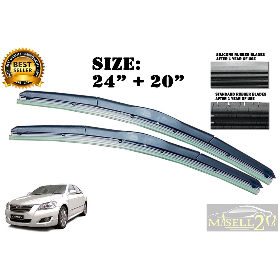 2011 toyota rav4 windshield wipers size