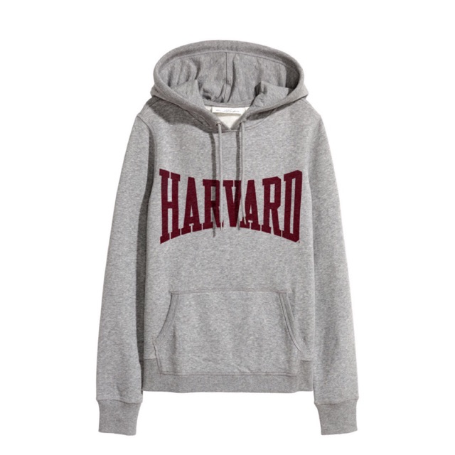 harvard gray hoodie