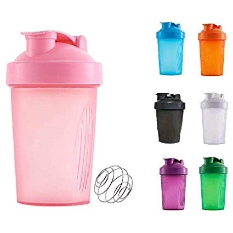 400ml Plastic Shakers Protein Shaker gym Eco Friendly Shaker Bottle with Mixing Ball