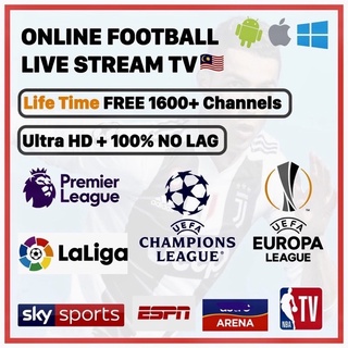 100 No Lag Fhd Football Epl Live Stream Channel Lifetime Channel Epl Tv Box Pc Ios Android Device Shopee Malaysia