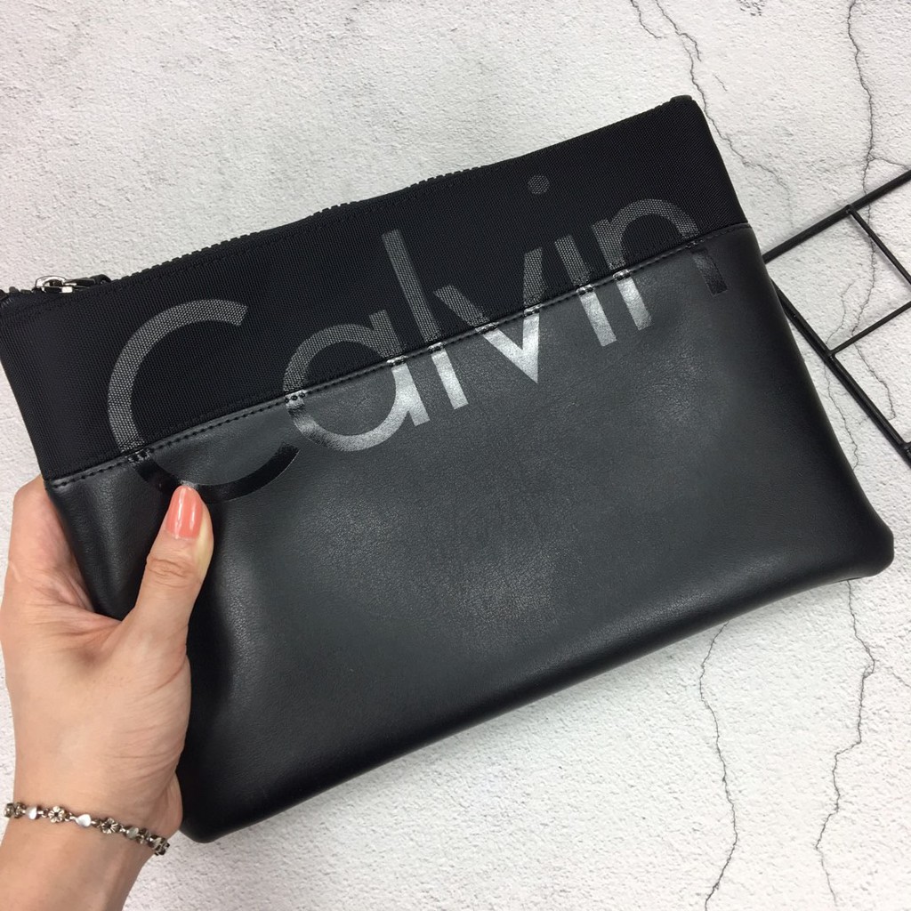 calvin klein men's clutch bag