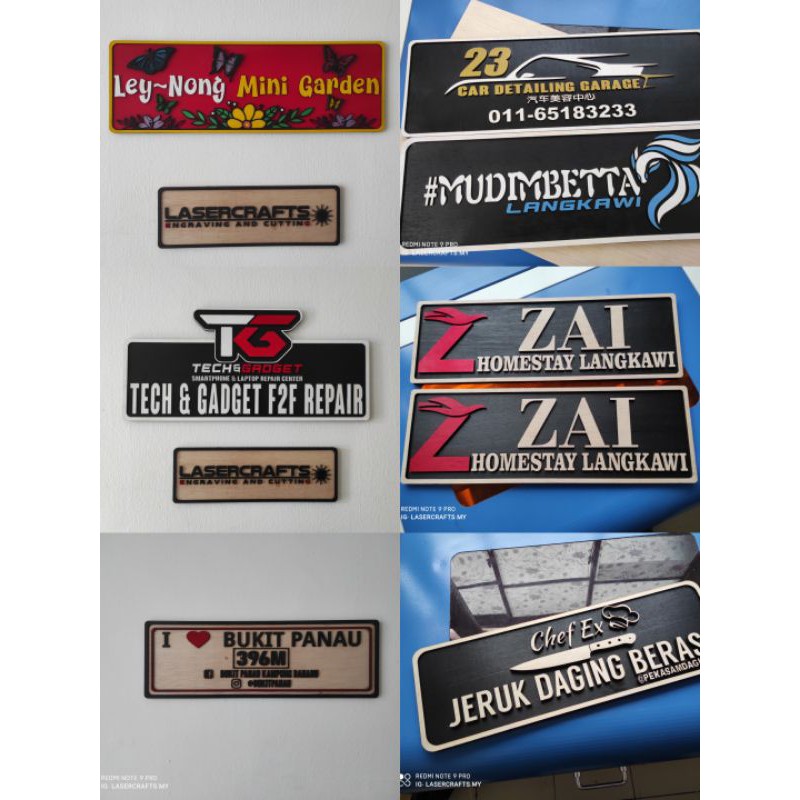 signboard kayu,tulisan timbul signage kayu, papan board with 3d font