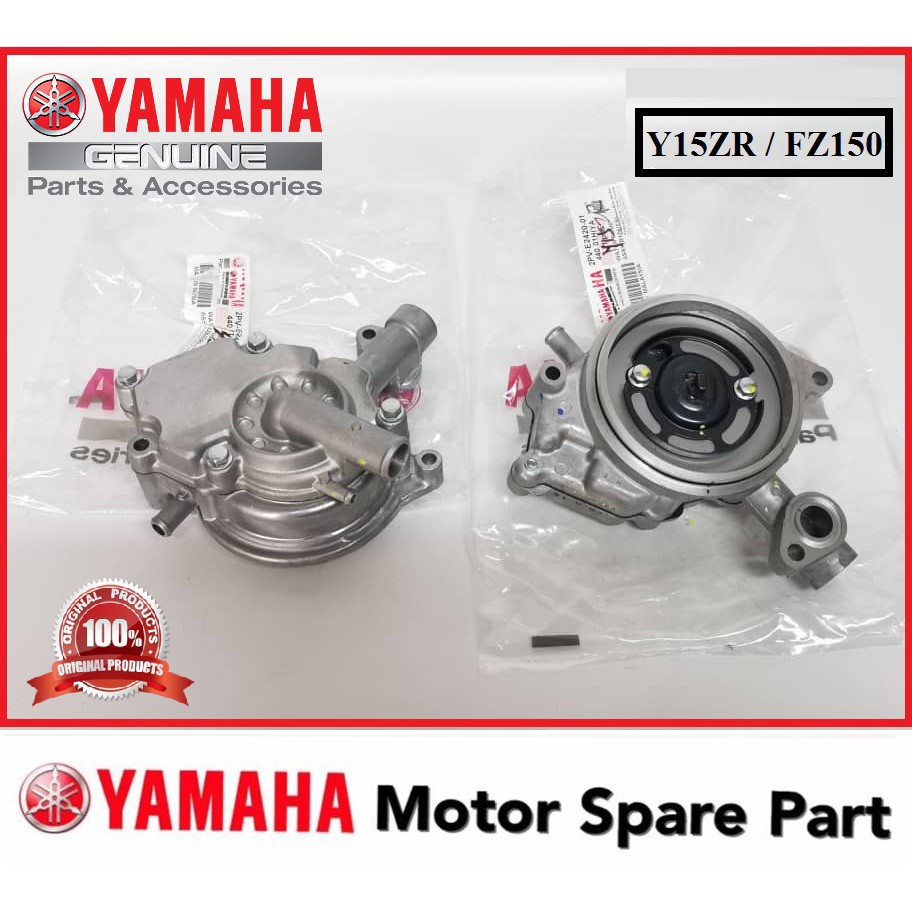 (100 ORIGINAL) YAMAHA Y15ZR FZ150 WATER PUMP ASSY WATERPUMP ASSY PUMP
