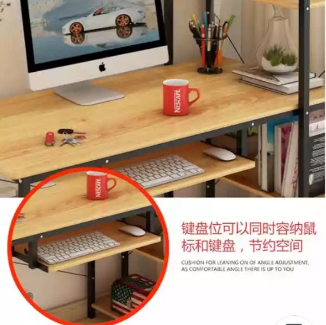 Computer Tables Laptop Study Table Rack Meja Komputer Shopee Malaysia ...