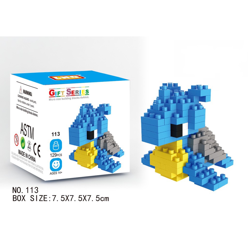 Pokemon Lego Micro Mini Diamond Block Shopee Malaysia