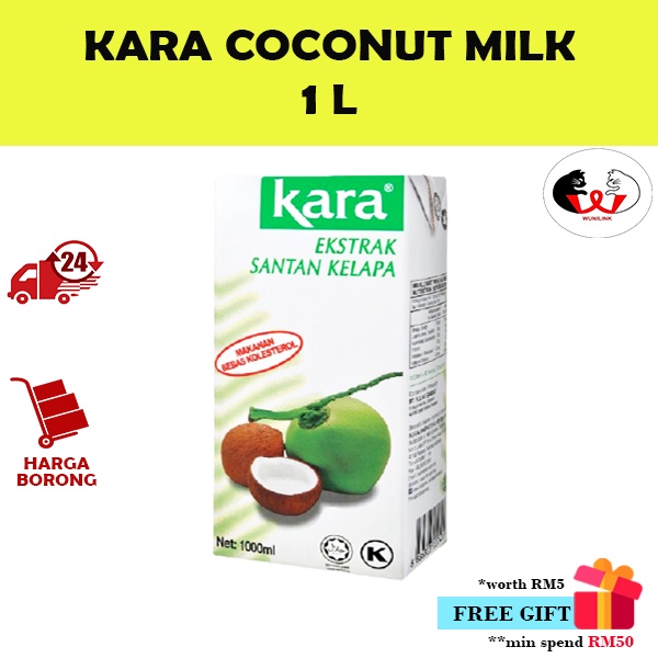 Kara Santan Kelapa / Coconut Milk 1L
