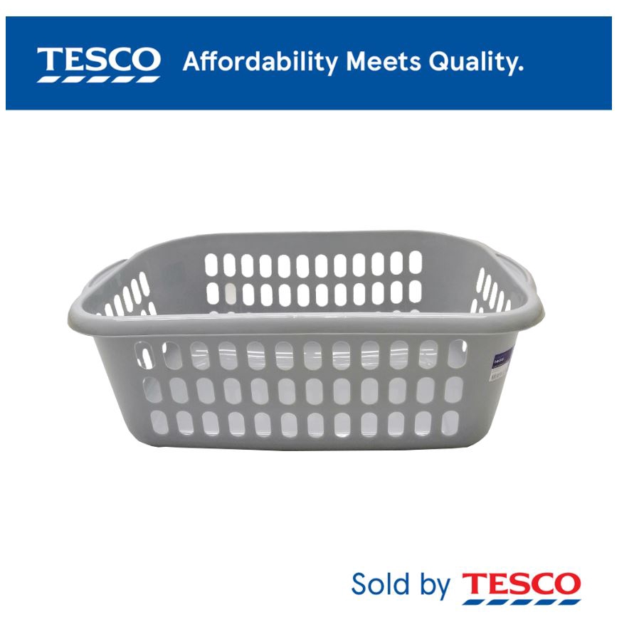 TESCO RECTANGLE LAUNDRY BASKET 8314 Shopee Malaysia