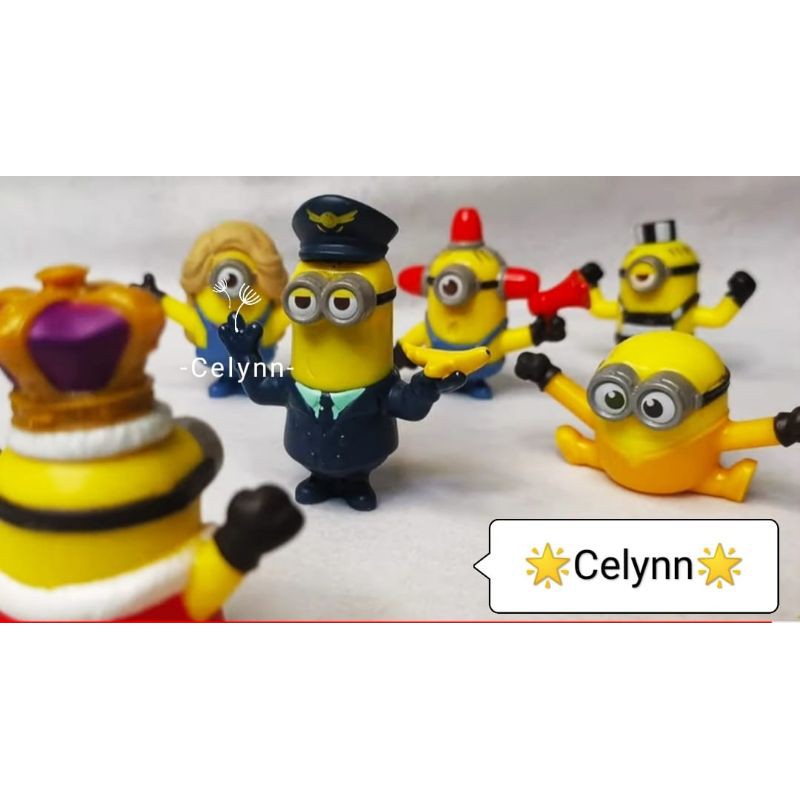 Ready Stock Week 1 2 3 4 5 6 Minions Mekdi Mcdonalds Mcd Mcdonald S Happy Meal Toy Minions The Rise Of Gru 麦当劳小黄人 Shopee Malaysia