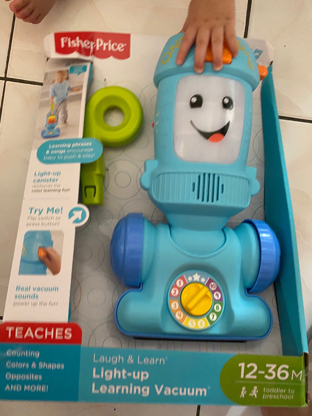 laugh and learn light up vacuum