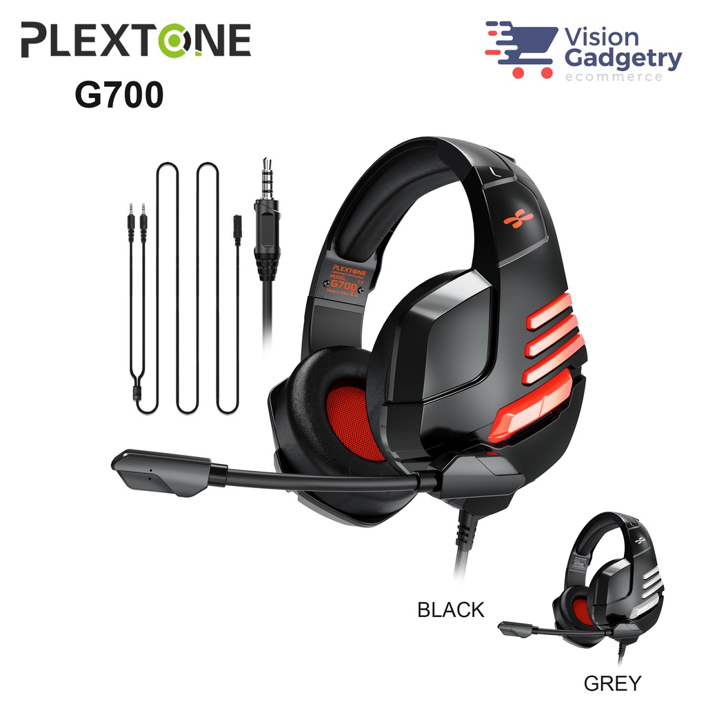 PLEXTONE G700 Gaming Headphones E-sports Over Ear Headset with Mic On-Ear Headphone (3.5mm)