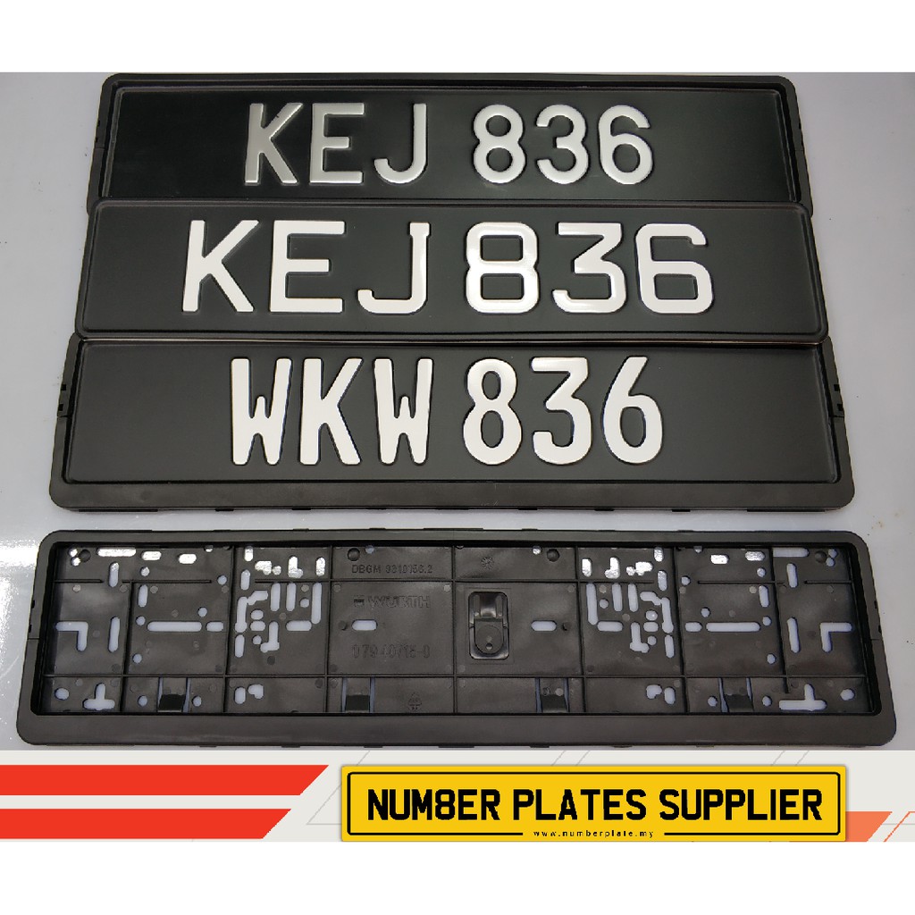 wurth mercedes number plate holder