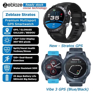 [24Hours Ship out]Zeblaze VIBE 3GPS Heart Rate Multi Sports Modes GPS Vibe 3 gps Smart Watch Zeblaze Stratos GPS 2021