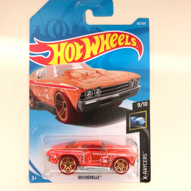 hot wheels 69 chevelle x raycers